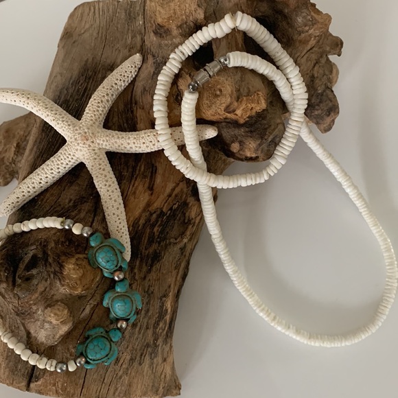 Jewelry - Beachy - necklace,bracelet,anklet.
